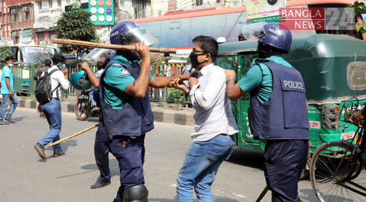 Police foil BNP's protest rally at Nayapaltan
