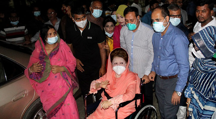 Khaleda Zia shifted to CCU of Evercare Hospital 