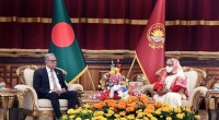 Presidential talks with AL team led by Sheikh Hasina underway
