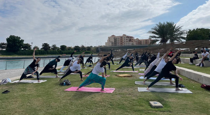 Saudi Arabia investment gives yoga a new twist