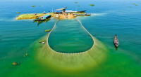 Kaptai lake in bird's eye view!