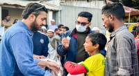 IUB students distribute winter clothes in Kurigram