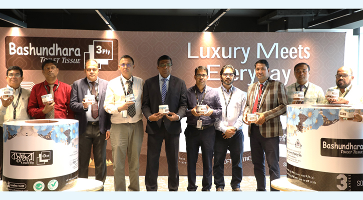 Bashundhara tissue launches new “3-ply Bashundhara Toilet Tissue”