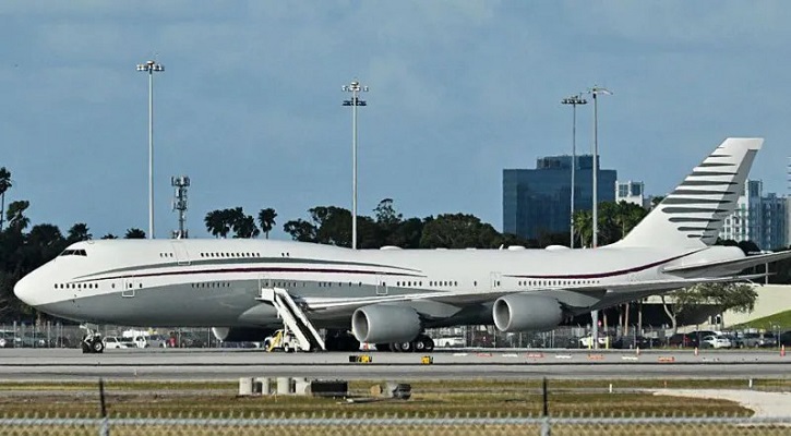 US accepts Qatari gift of $400m jet for Air Force One fleet