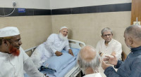 Fakhrul visits Jamaat Ameer at hospital 