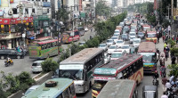 Traffic gridlock grips Dhaka