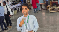Jucsu election: BNP-backed VP candidate Sadi casts vote 