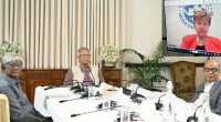 IMF MD praises leadership of CA Yunus
