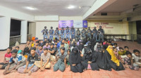 Joint forces rescue 66 from trafficking in Teknaf