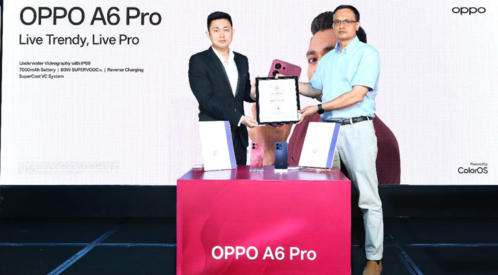 OPPO A6 Pro gets BUET nod for heat, network, battery