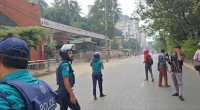 Police disperse agitated ‘July fighters’ at Parliament plaza