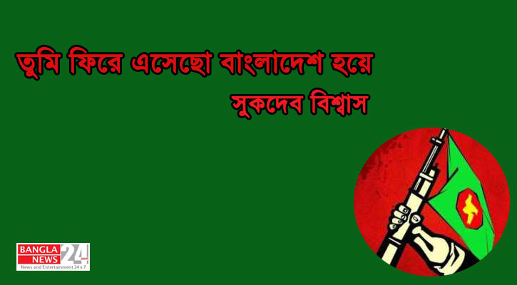 তুমি ফিরে এসেছো বাংলাদেশ হয়ে | সুকদেব বিশ্বাস