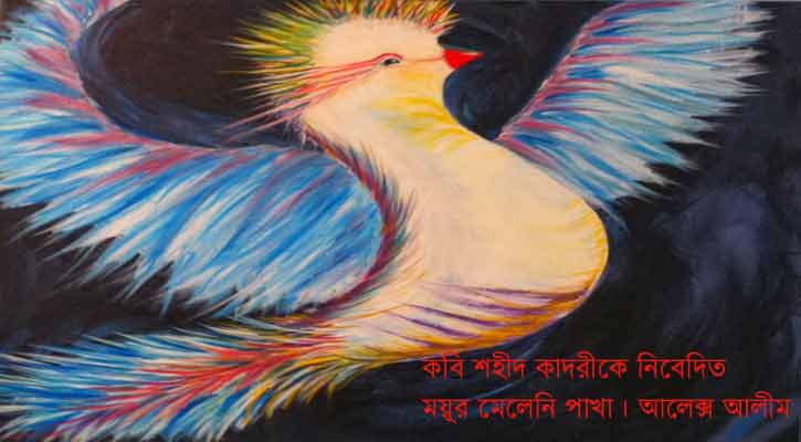 ময়ূর মেলেনি পাখা | আলেক্স আলীম