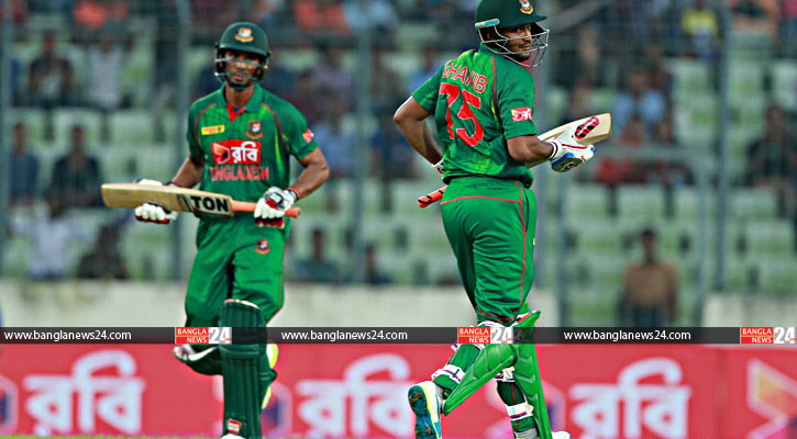 তামিম-রিয়াদ-সাকিবের ব্যাটে টাইগারদের ২৬৫