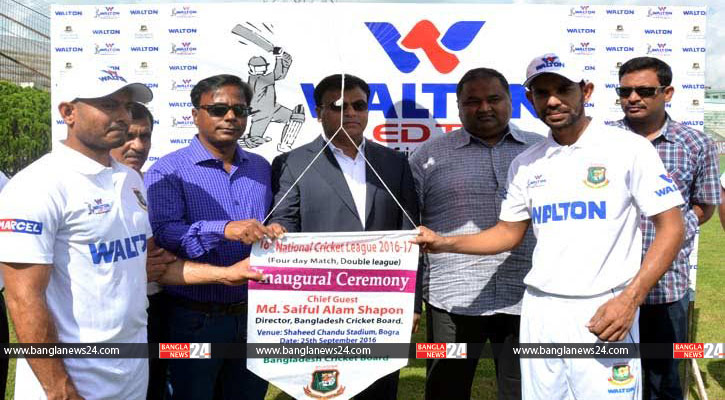 বগুড়ায় ঢাকা মেট্রো ৪৭/২, বৃষ্টিতে শেষ প্রথম দিন