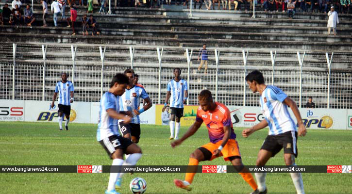 গোলের বন্যা অতিক্রম করে শেখ জামালের জয়