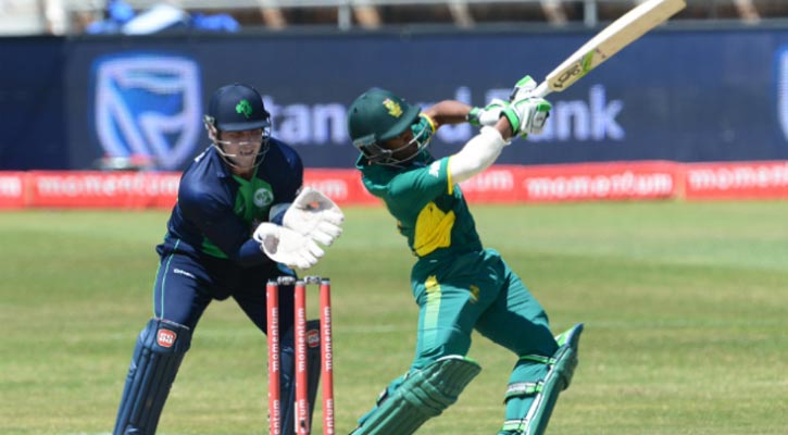 আইরিশদের বিপক্ষে প্রোটিয়াদের বিশাল জয়