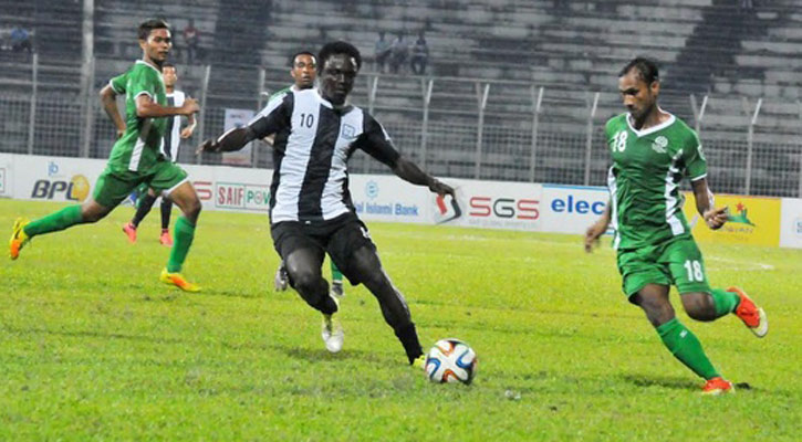 মোহামেডান-আরামবাগ ম্যাচ গোলশূন্য ড্র