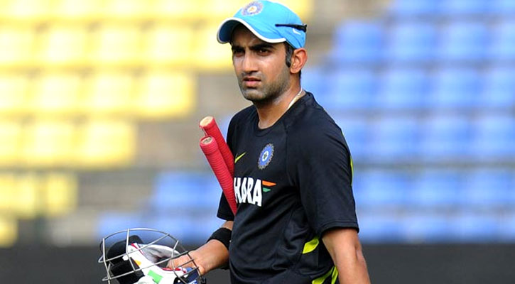 দু’বছর পর ভারতীয় টেস্ট দলে ফিরলেন গম্ভীর