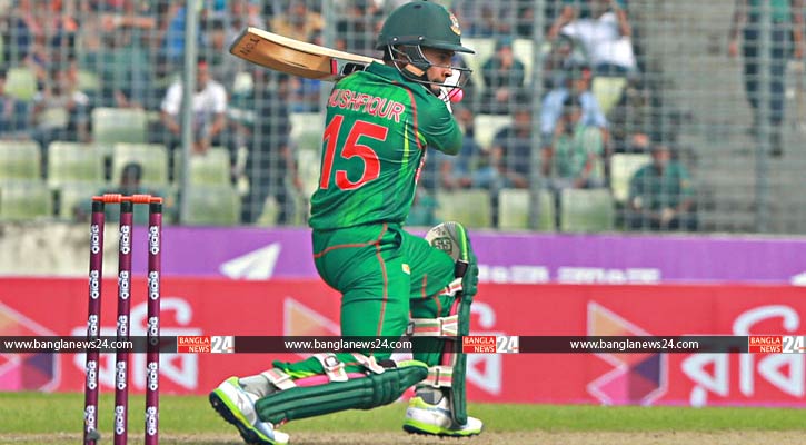 মুশফিকের মাইলফলক ছোঁয়ার অপেক্ষা বাড়লো