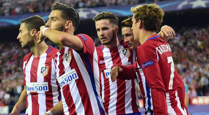 বায়ার্নের বিপক্ষে অ্যাথলেটিকোর ফের জয়