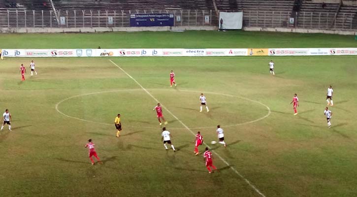 মোহামেডানকে ১-০ গোলে হারালো শেখ রাসেল ক্রীড়াচক্র