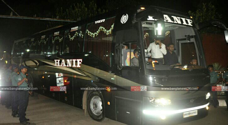 ঢাকায় ইংল্যান্ড দল