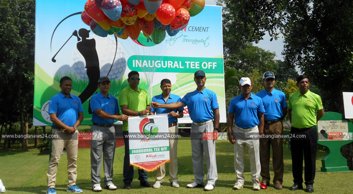 সাভারে গল্ফ টুর্নামেন্টের শুভ উদ্বোধন