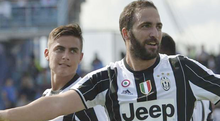 দুই আর্জেন্টাইনের গোলে জুভেন্টাসের জয়