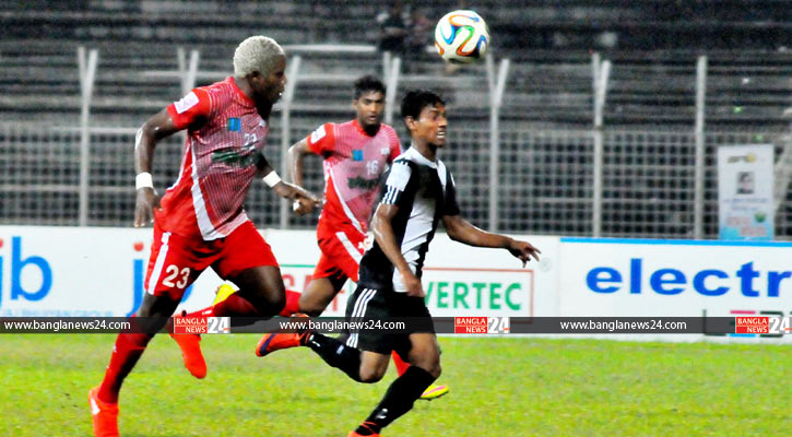 আরামবাগের গোল বন্যায় ডুবলো সকার ক্লাব ফেনী