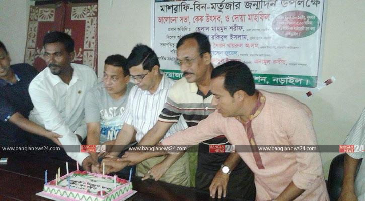 বিভিন্ন অনুষ্ঠানের মধ্য দিয়ে মাশরাফির জন্মদিন পালন