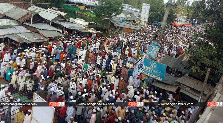 গাইবান্ধায় শেষ হলো তিন দিনের ইজতেমা