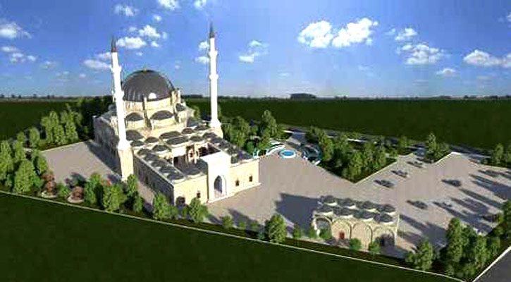 আফ্রিকার জিবুতিতে তৈরি হচ্ছে দেশটির সবচেয়ে বড় মসজিদ