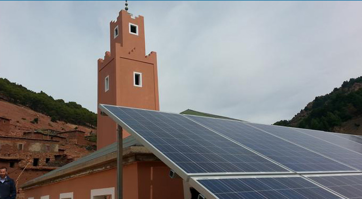 মরক্কোর ১৫ হাজার মসজিদে বসানো হবে সৌরপ্যানেল