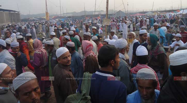 তুরাগ তীরে বিশ্ব ইজতেমার প্রথম পর্ব ১৩ জানুয়ারি