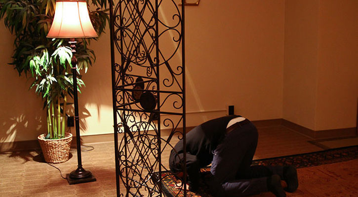 ওকলাহোমা বিশ্ববিদ্যালয়ে নামাজের জন্য রুম বরাদ্দ