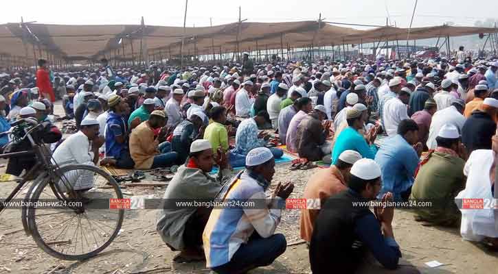 লাখো মুসল্লির আমিন ধ্বনিতে শেষ হলো সিরাজগঞ্জ জেলা ইজতেমা