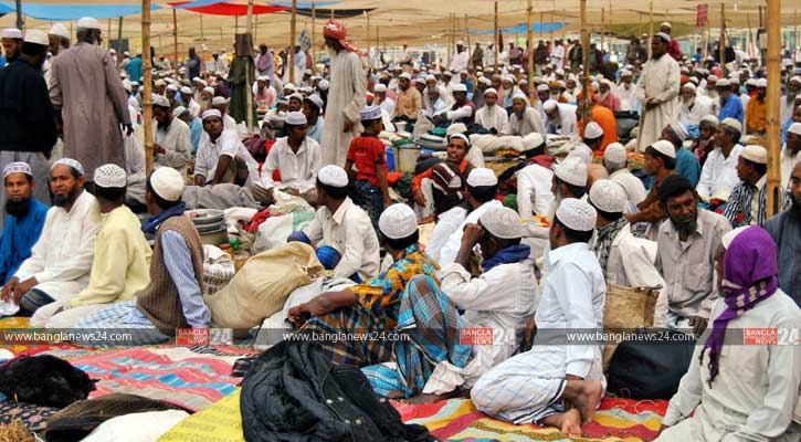 ধুনটে বিশ্ব ইজতেমা শুরু