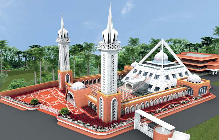 ভোলার দৃষ্টিনন্দন নিজাম-হাসিনা জামে মসজিদ