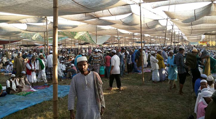 ৩২ বছর পর শুরু হলো সিলেট বিভাগীয় ইজতেমা, কাল বৃহ‍ৎ জুমার জামাত