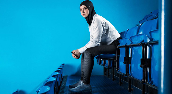 মুসলিম অ্যাথলেটদের জন্য বিশেষ হিজাব বানাচ্ছে নাইকি