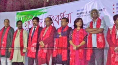 কুষ্টিয়ায় বরেণ্য কবি-লেখকদের সংবর্ধনা