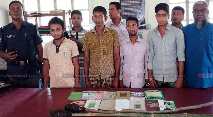 বগুড়ায় জিহাদি বইসহ পাঁচ জামায়াত-শিবির নেতা আটক