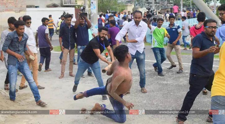 রাজশাহীতে বিএনপির কর্মী সম্মেলনে সংঘর্ষ