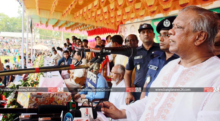 ‘যুদ্ধাপরাধীদের প্রতিষ্ঠাকারীদের জনগণ লালকার্ড দেখাবে’