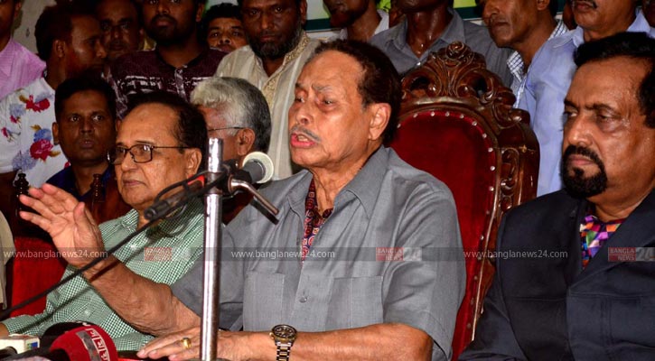 তত্ত্বাবধায়ক সরকার চান না এরশাদ