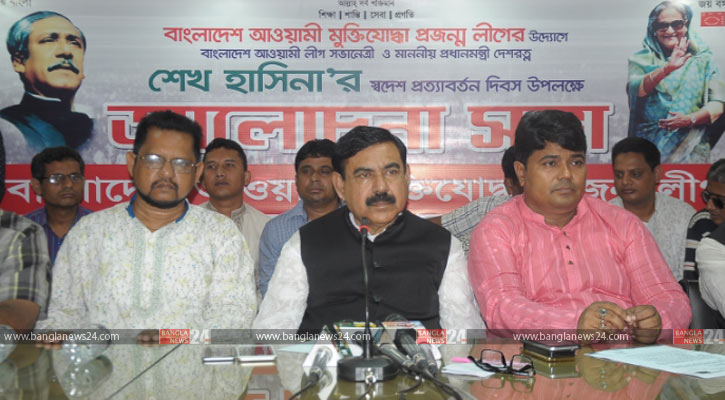 পদত্যাগের প্রশ্নে অবদান তুলে ধরলেন শাজাহান খান