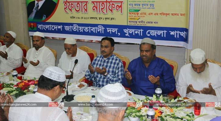 জিয়ার মৃত্যুবার্ষিকী উপলক্ষে খুলনায় ইফতার মাহফিল