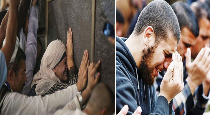 আল্লাহর জন্য কাঁদলে তাকে অন্যের কাছে কাঁদতে হয় না