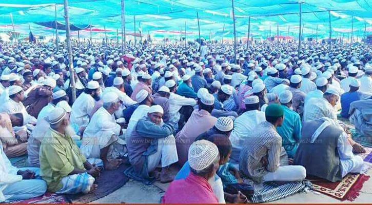 আখেরি মোনাজাতের মাধ্যমে শেষ হবে দিনাজপুর আঞ্চলিক ইজতেমা